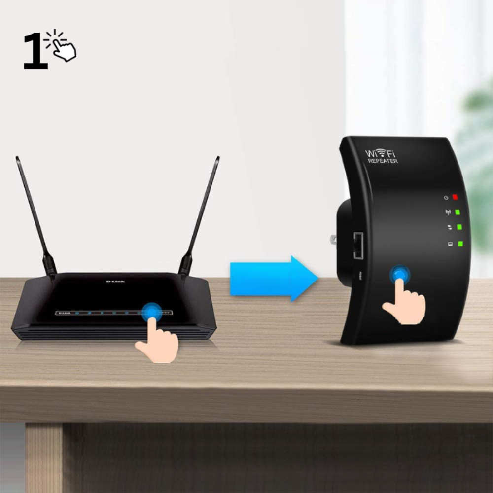 Wireless WiFi Booster - NetBlaze-State of Style