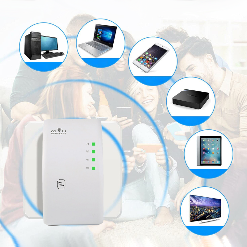 Wireless WiFi Booster - NetBlaze-State of Style
