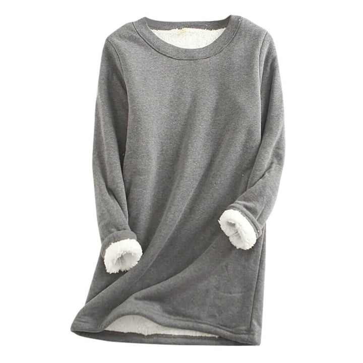 Ladies' fleece pullover with lining – Mira