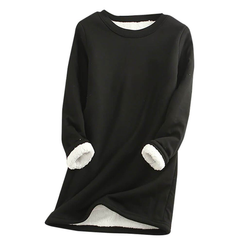 Ladies' fleece pullover with lining – Mira