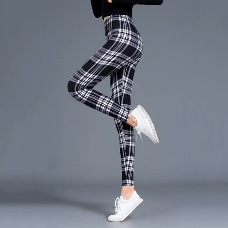 Women’s Capri Pants | Stylish, Lightweight & Comfortable-Red Flannel-S-State of Style