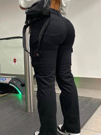 Women's Cargo Pants - Mira-Black-XS-State of Style