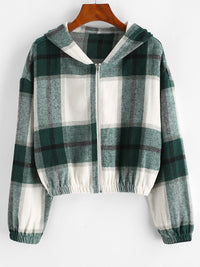 Women's Cropped Jacket | Chic and Versatile-Light Green-S-State of Style