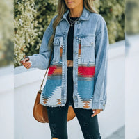 Women's Denim Jacket | Classic and Versatile-S-State of Style