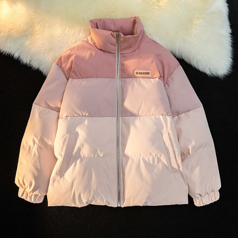 Women's Down Jacket | Lightweight, Warm, Stylish-Pink-M-State of Style