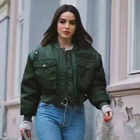 Women's Fashion Jacket | Stylish and Comfortable-Green-S-State of Style
