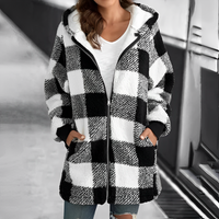 Women's Hooded Jacket - Camila-Black-S-State of Style