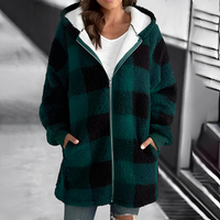 Women's Hooded Jacket - Camila-Green-S-State of Style