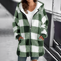 Women's Hooded Jacket - Camila-Light Green-S-State of Style
