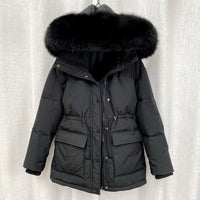 Womens Parka | Stylish & Comfortable Winter Coat-Black-M-State of Style