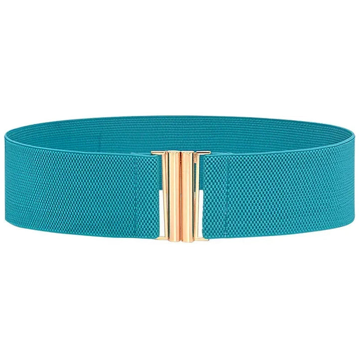 Women's Slim Stretch Cincher – Stylish 6cm Elastic Corset Belt-Blue Lake-State of Style