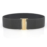 Women's Slim Stretch Cincher – Stylish 6cm Elastic Corset Belt-Dark Grey-State of Style