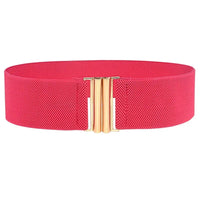 Women's Slim Stretch Cincher – Stylish 6cm Elastic Corset Belt-Pink-State of Style