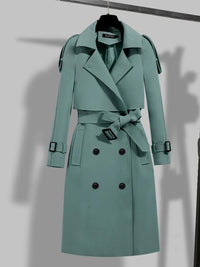 Women's Trench Coat | Stylish and Versatile-Green-M-State of Style