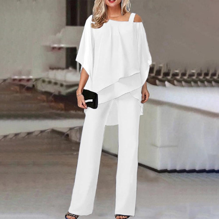 Women's Two-Piece Set - Lily-White-S-State of Style