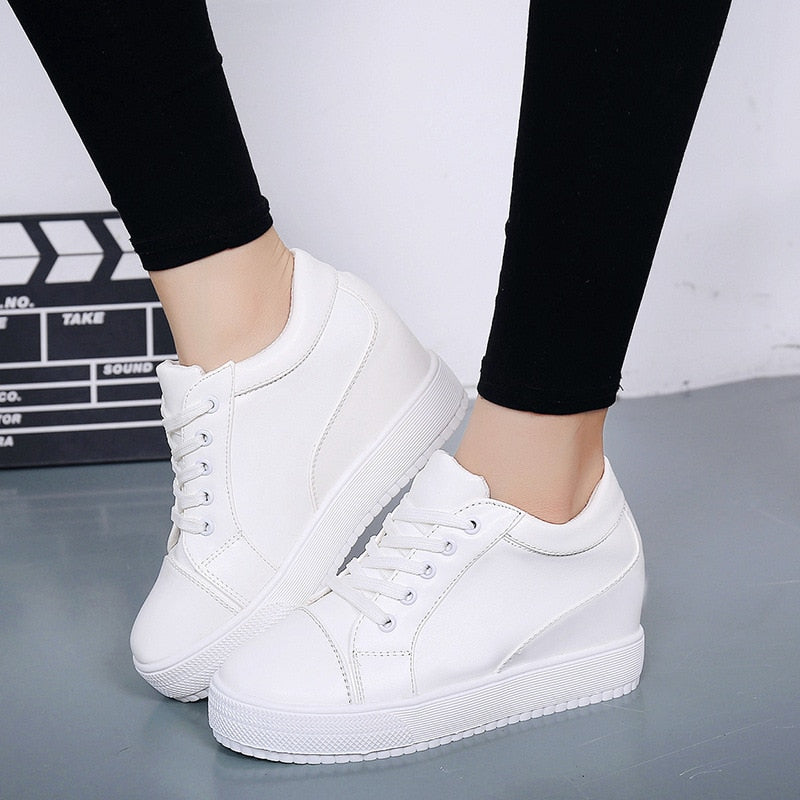 Women’s Wedge Heels | Elegant & Comfortable Footwear-White-3.5-State of Style