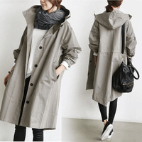 Women's Windbreaker - Aurora-Light Grey-S-State of Style