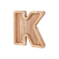 Wooden Alphabet Savings Box - LetterSaver-K-State of Style