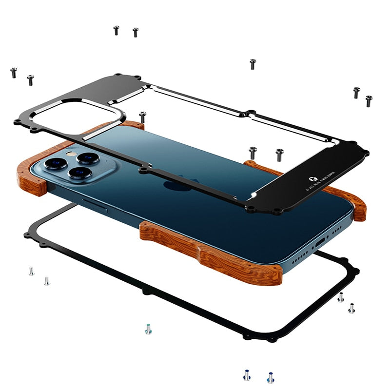 Wooden iPhone Case - Arbori-iPhone 12-State of Style