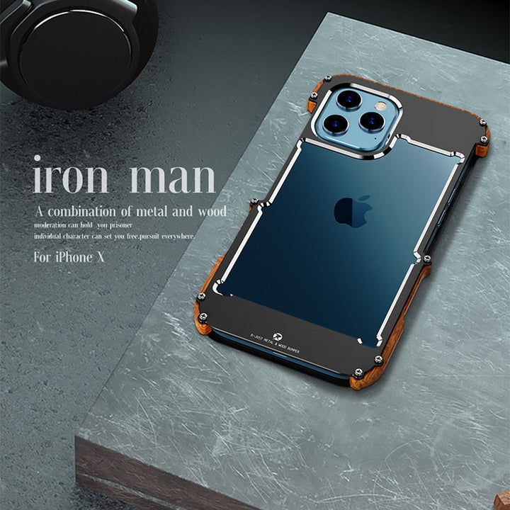 Wooden iPhone Case - Arbori-iPhone 12-State of Style