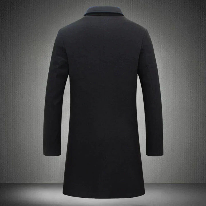 Wool men's jacket - Victor-Black-XS-State of Style