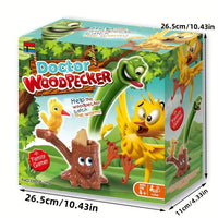 Worm hunting Family Game - Woodpecker Mania-State of Style