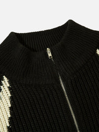 Woven Men's Waistcoat - Gideon-Black-S-State of Style