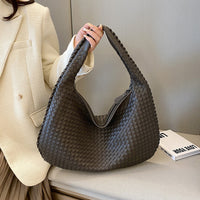 Woven Shoulder Bag - Camille-Grey-State of Style