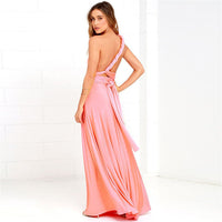 Wrap dress with adjustable top & versatile wearing options – Noelia-Pink-S-State of Style