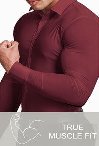 Wrinkle-Free Slim Fit Shirt for Men - David-Black-S-State of Style