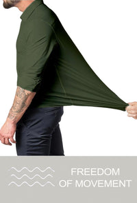 Wrinkle-Free Slim Fit Shirt for Men - David-Black-S-State of Style