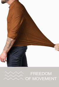 Wrinkle-Free Slim Fit Shirt for Men - David-Black-S-State of Style