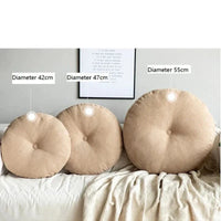 ZenCushion – Round Meditation & Yoga Cushion-Blue-Round 42cm-State of Style