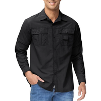 Zip-off Outdoor Shirt - Arvo-Olive green-S-State of Style