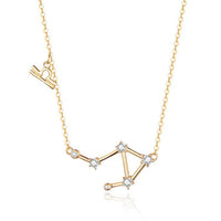 Zodiac Sign Astrology Necklace - Celestia-Gold-Libra-State of Style