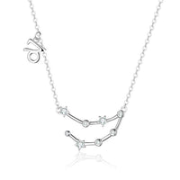 Zodiac Sign Astrology Necklace - Celestia-Silver-Capricorn-State of Style