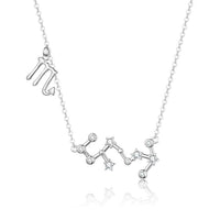 Zodiac Sign Astrology Necklace - Celestia-Silver-Scorpio-State of Style